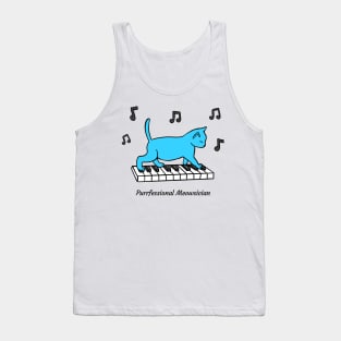 Purrfessional Meowsician Tank Top